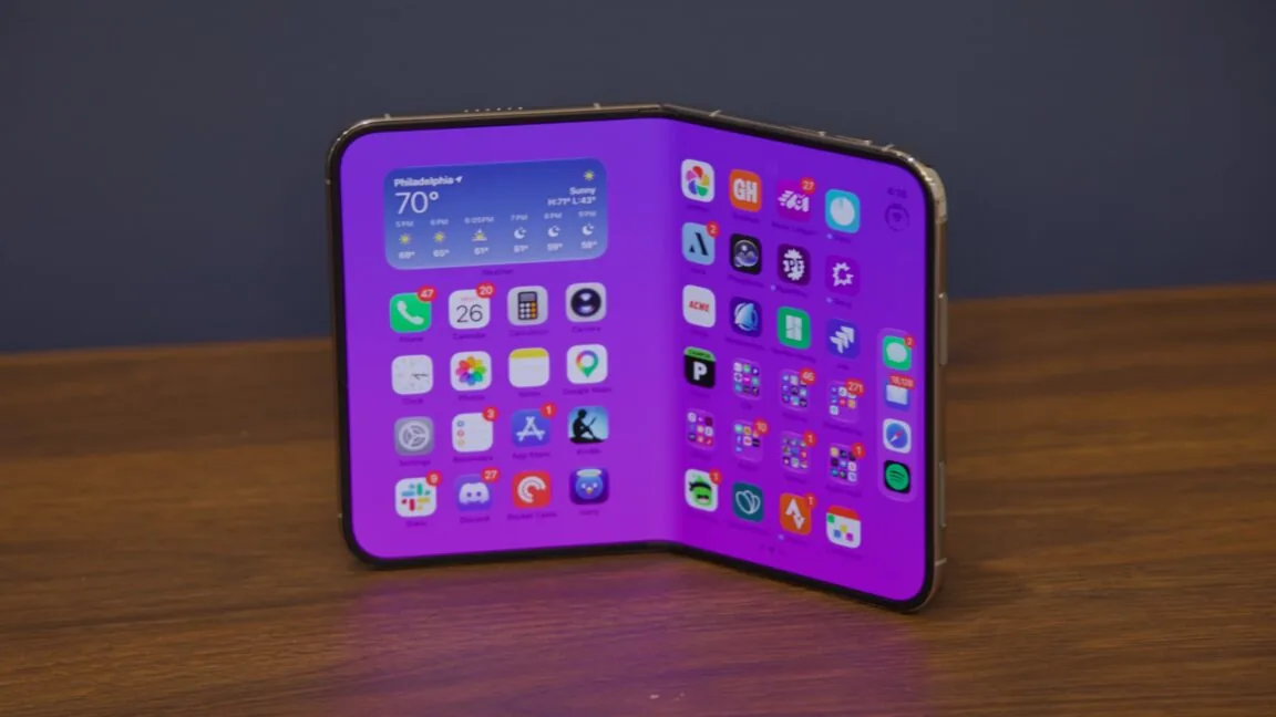 Apple apresenta iPhone Duo com duas telas