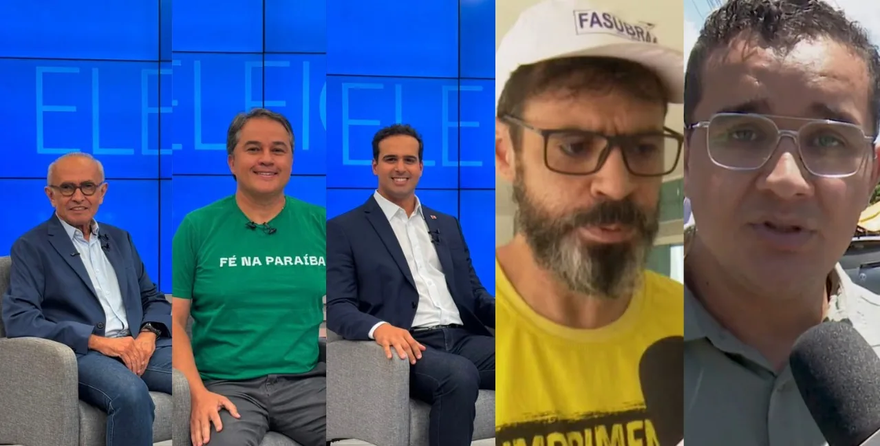 Caminhada, encontros com apoiadores e mais: veja como foi o dia dos candidatos ao governo da PB