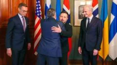 Zelensky e embaixadores dos EUA realizam reuniões em Oslo