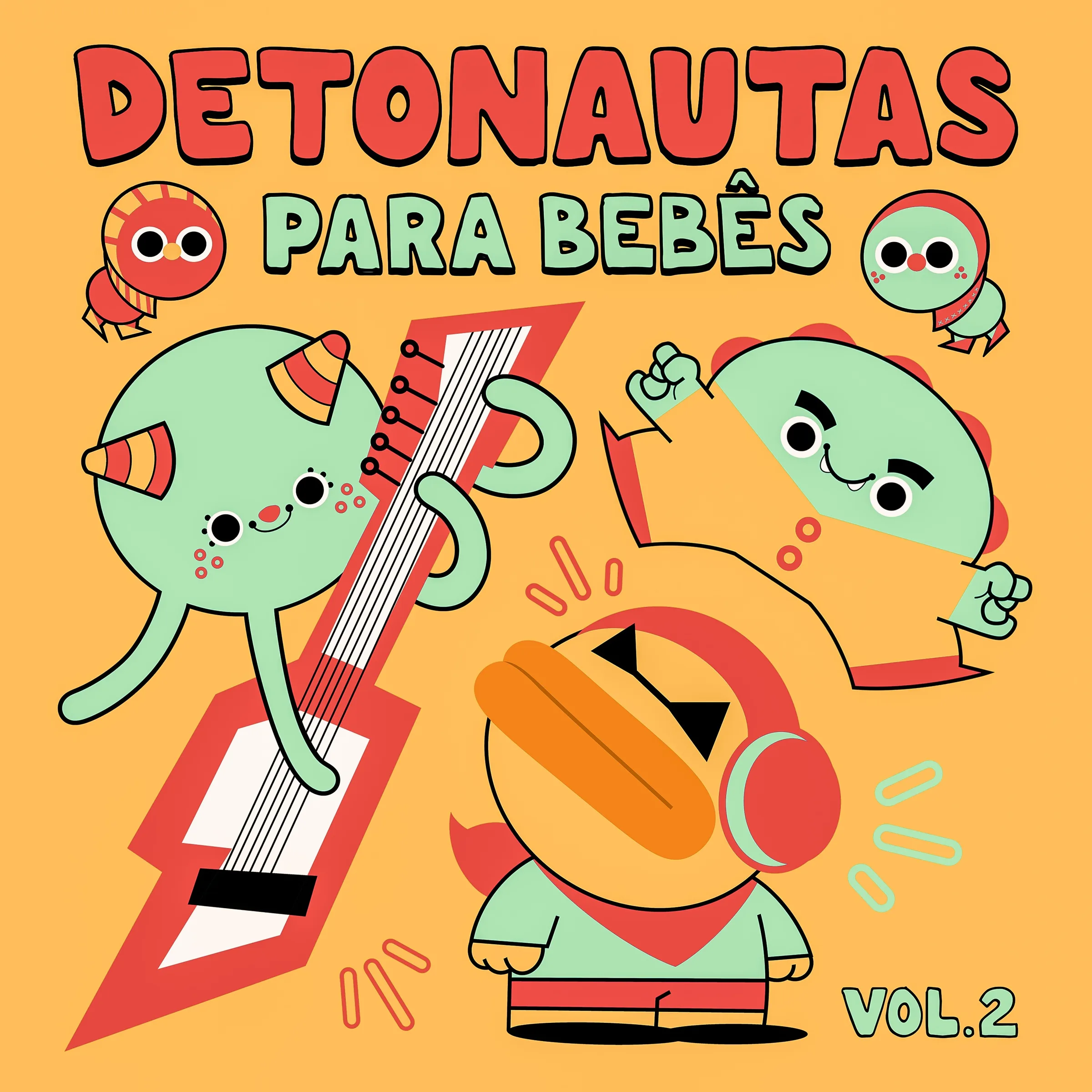 Detonautas lançam segundo álbum infantil no Dia das Crianças