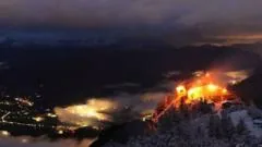 Suspeito detido após incêndio no local onde Hitler planejava invasão