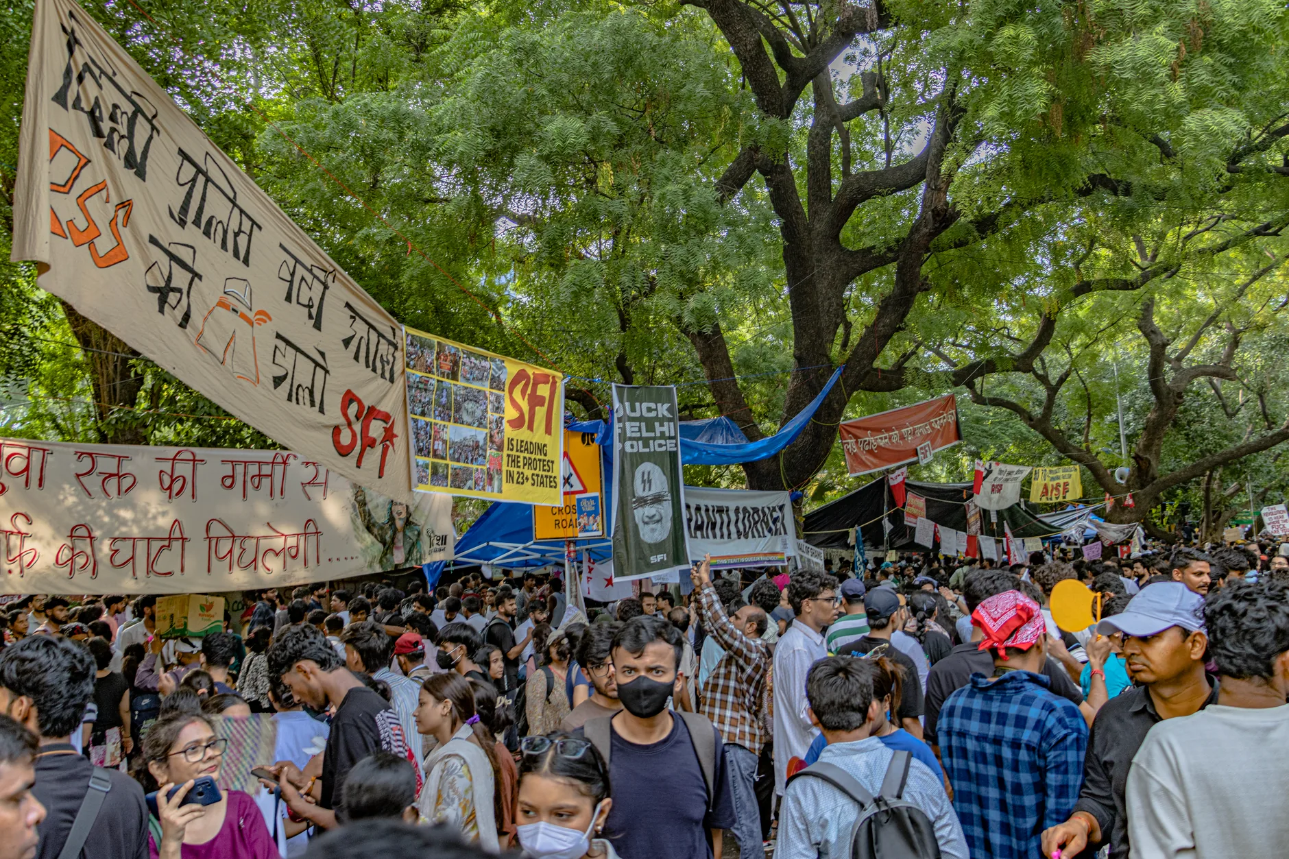 Delhi prepara-se para protesto contra supostas manipulações de lista eleitoral