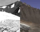 Glaciares do Oeste dos EUA estão em rápida diminuição devido ao aquecimento global