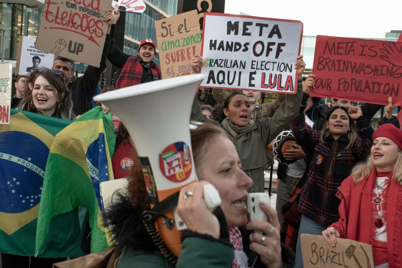 Eleição presidencial brasileira enfrenta acusações de viés por parte de Meta