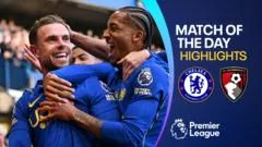 Henderson marca duas vezes enquanto Chelsea goleia Bournemouth